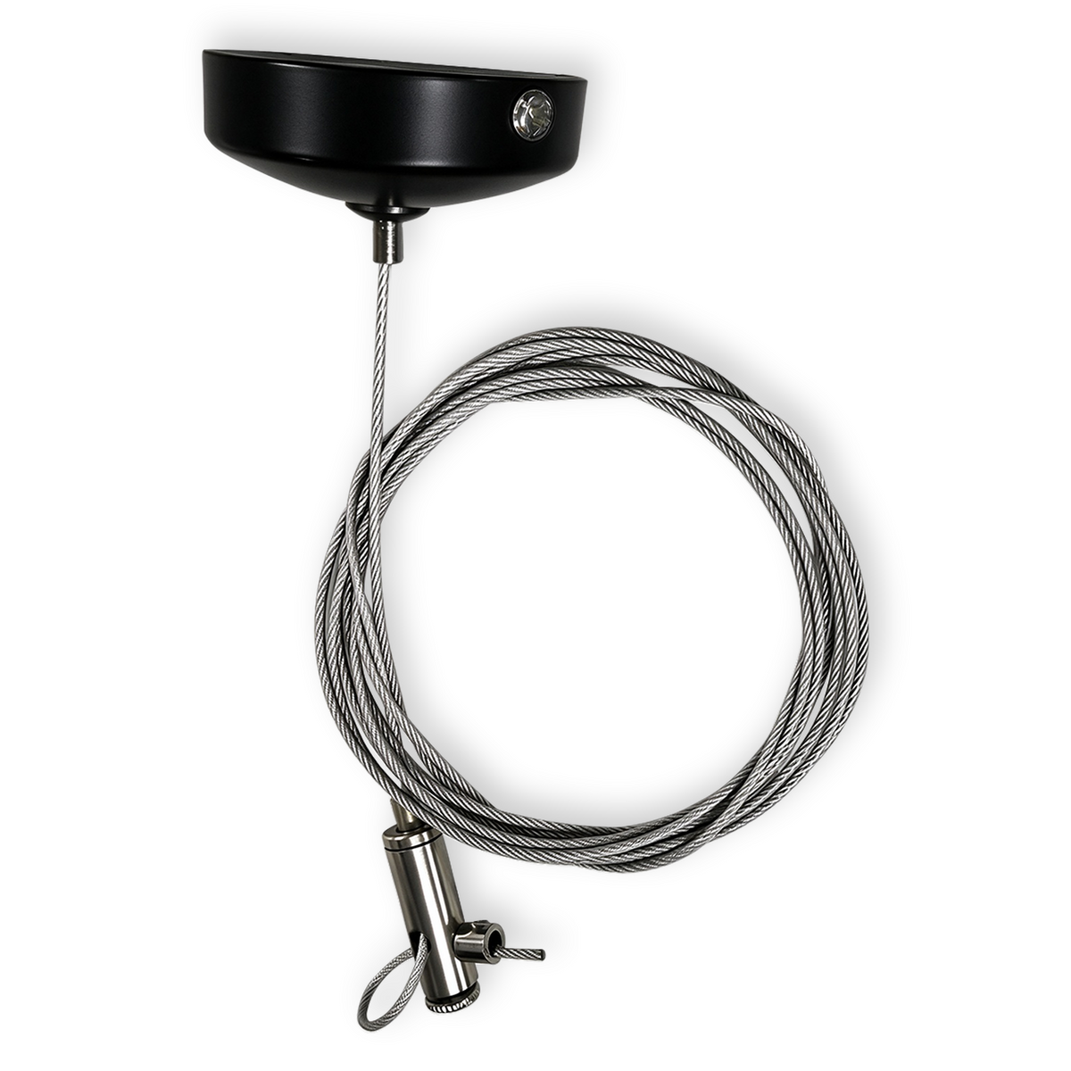 Black Halo track suspension cable assembly; complete kit contains two pieces