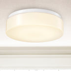 11 Inch Round LED Ceiling Light, White, Surface Mount, 1600 Lumens