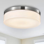 Round LED Ceiling Light, Craft, White, Surface Mount, 120-277V, 3200 Lumens