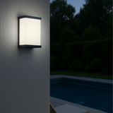 LED Wall Sconce, Black Aluminum, 3-1843D Series