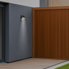 Modern Round Black LED Wall Sconce, 3-726D Series