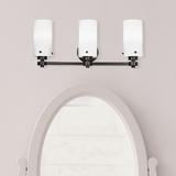 LED Bronze Finish Vanity Light, 22.5" Wide, 3-Light, 4498 Series