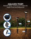 Illuminate your landscape by planting the stake in the ground. It's that simple. Once installed, let the sun charge up the solar path lights, which will provide a lengthy time to light up your turf.