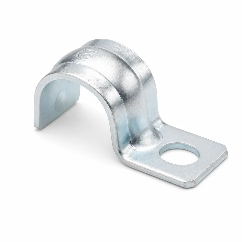 Steel EMT One-Hole Strap, Secures 1/2 in. to 1 in. Conduit