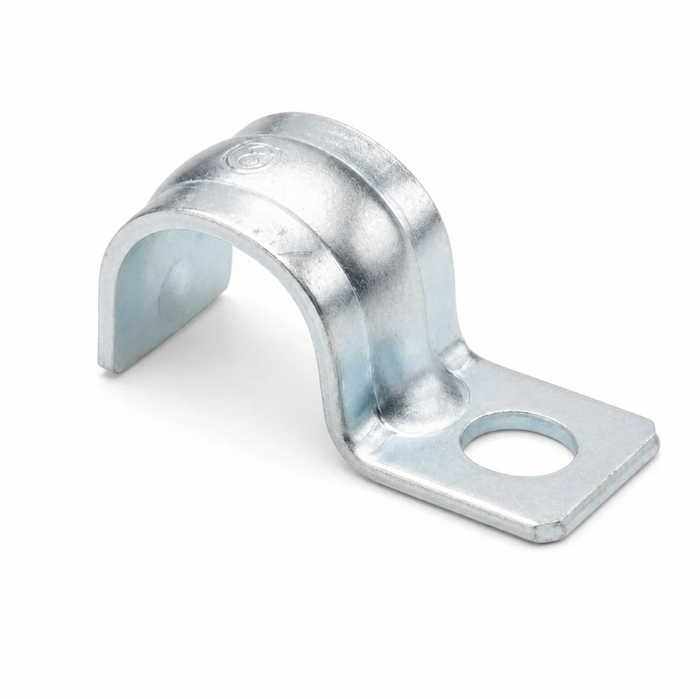 Steel EMT One-Hole Strap, Secures 1/2 in. to 1 in. Conduit