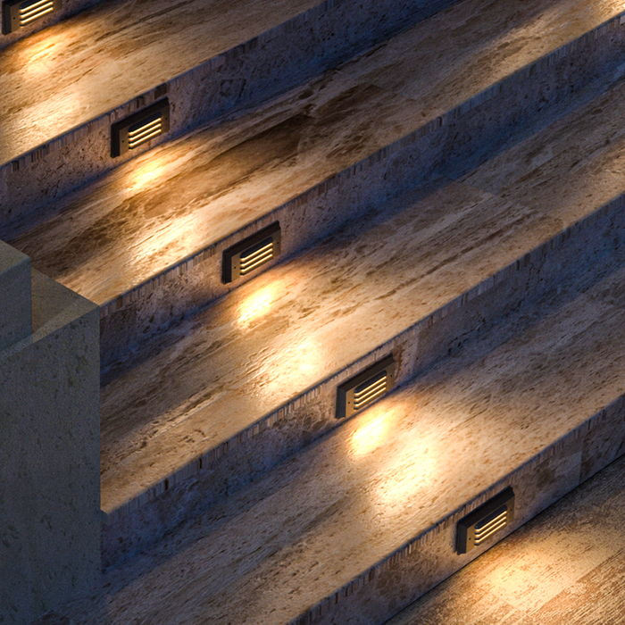Landscape Step Lights