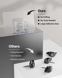 Sunco outdoor String Light Clips require no drilling or tools. 
