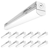 2ft LED Strip Light Fixture, 15W/20W/25W, Selectable Wattage & CCT, 3300 Lumens