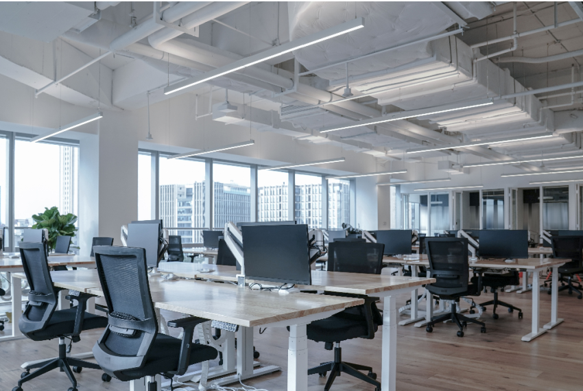 Strip lights for office spaces