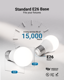 A15 LED Bulb, 800 Lumens