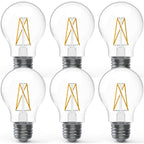 A19 LED Bulb, Filament, Dusk to Dawn Photocell, 9W, 850 Lumens