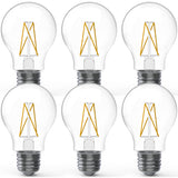 A19 LED Bulb, Filament, Dusk to Dawn Photocell, 9W, 850 Lumens