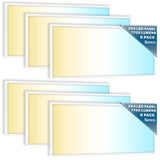 LED Ceiling Panel Light, 60W/50W/40W, 2x4, Selectable Wattage & CCT, 7700 Lumens
