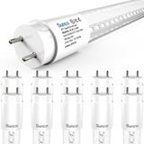 T8 High Lumen LED Tube, 4ft, Clear, Type B, 25W, Single/Double Ended, 3000 Lumens