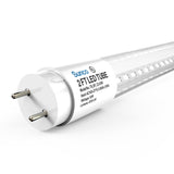 T8 LED Tube, 2ft, Clear Glass, Bypass, Type B, 10W, Single/Double Ended, 1200 Lumens