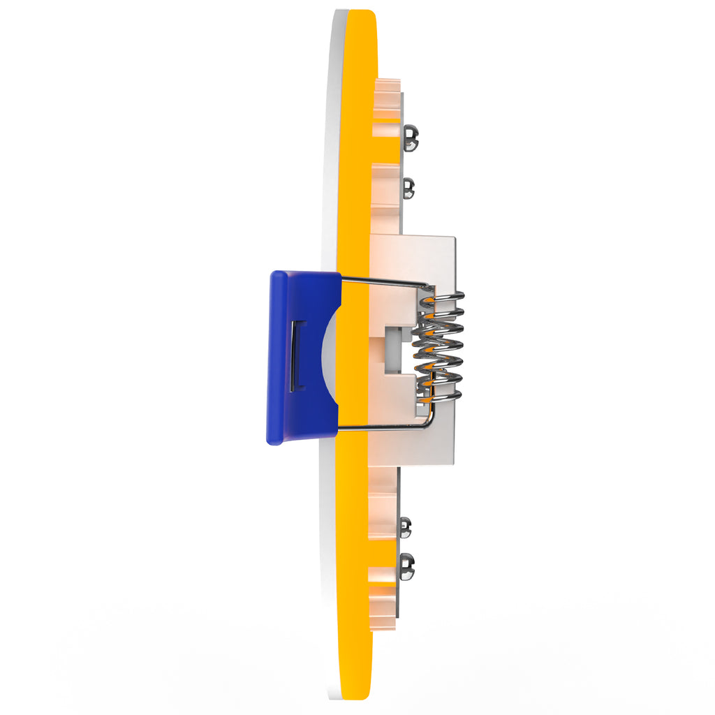 Recessed LED Lighting, 4 Inch, Slim, Wafer Thin, Night Light, Selectable CCT (2700K-6000K), 900 Lumens