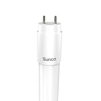 T8 LED Tube, 2ft, Frosted Glass, Bypass, Type B, 10W, Single/Double Ended, 1200 Lumens