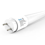 T8 LED Tube, 2ft, Frosted Glass, Bypass, Type B, 10W, Single/Double Ended, 1200 Lumens