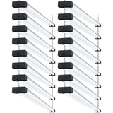 LED Shop Light, 4ft, Industrial, Frosted, Plug & Play, 4100 Lumens