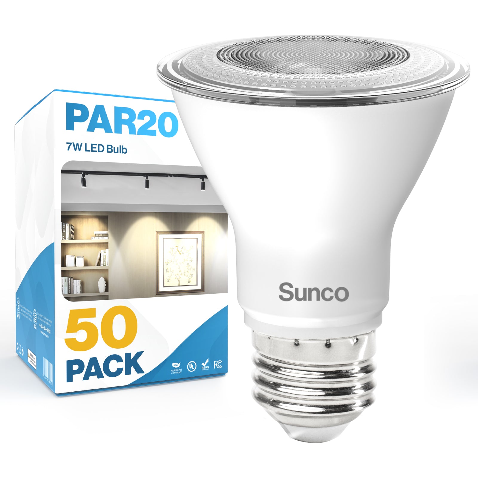 PAR20 LED Bulb, 500 Lumens