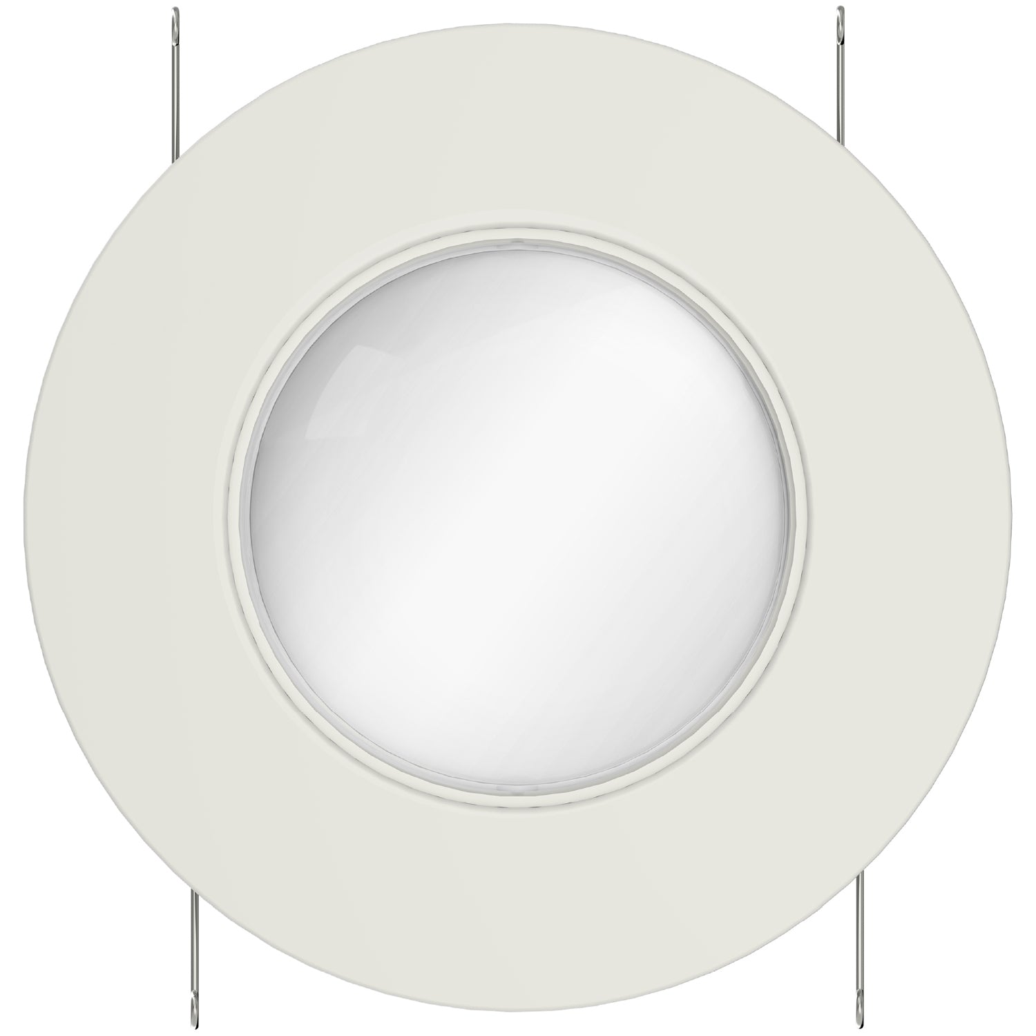 Recessed LED Retrofit Lighting, 5/6 Inch, Gimbal, 800 Lumens (Off White Trim)