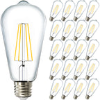 ST64 LED Bulb, Filament, 800 Lumens