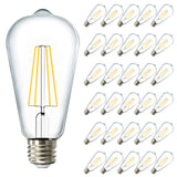ST64 LED Bulb, Filament, 800 Lumens