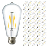 ST64 LED Bulb, Filament, 800 Lumens