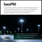 Shoebox LED 200W, Parking Lot, Type III, Dusk to Dawn Photocell, 26000 Lumens