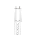 T8 LED Tube, 4ft, Clear, Bypass, Type B, 18W, Single/Double Ended, 2200 Lumens