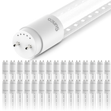 T8 LED Tube, 4ft, Clear, Bypass, Type B, 15W, Single/Double Ended, 1800 Lumens