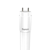 T8 LED Tube, 4ft, Frosted, Bypass, Type B, 18W, Single/Double Ended, 2200 Lumens