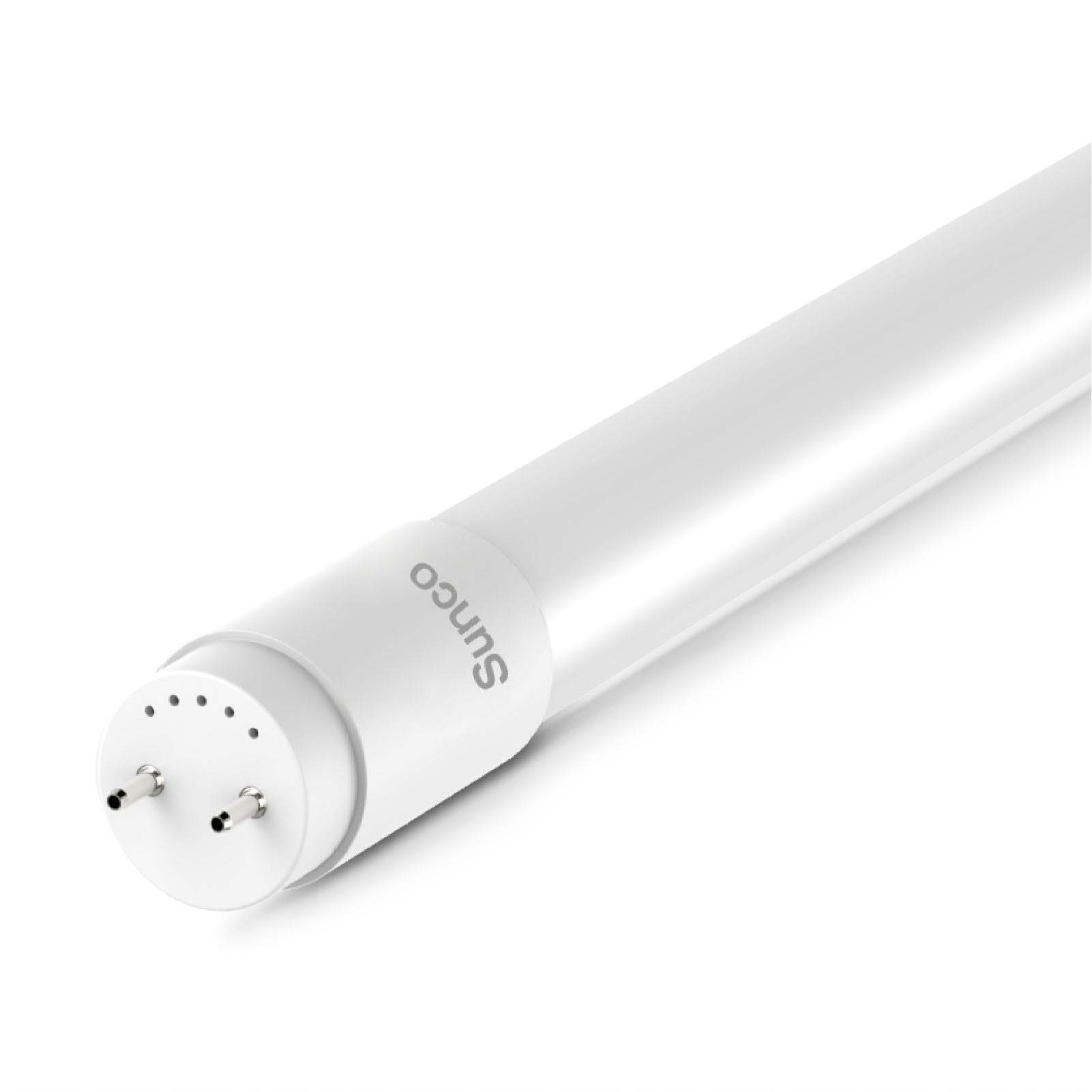 G13 Bi-Pin 10W-T8 2FT 24-Daylight Fluorescent Replacement LED Tube Light  Bulb