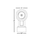 Bi-Level PIR Motion & Daylight Sensor with Adjustable Swivel Connector