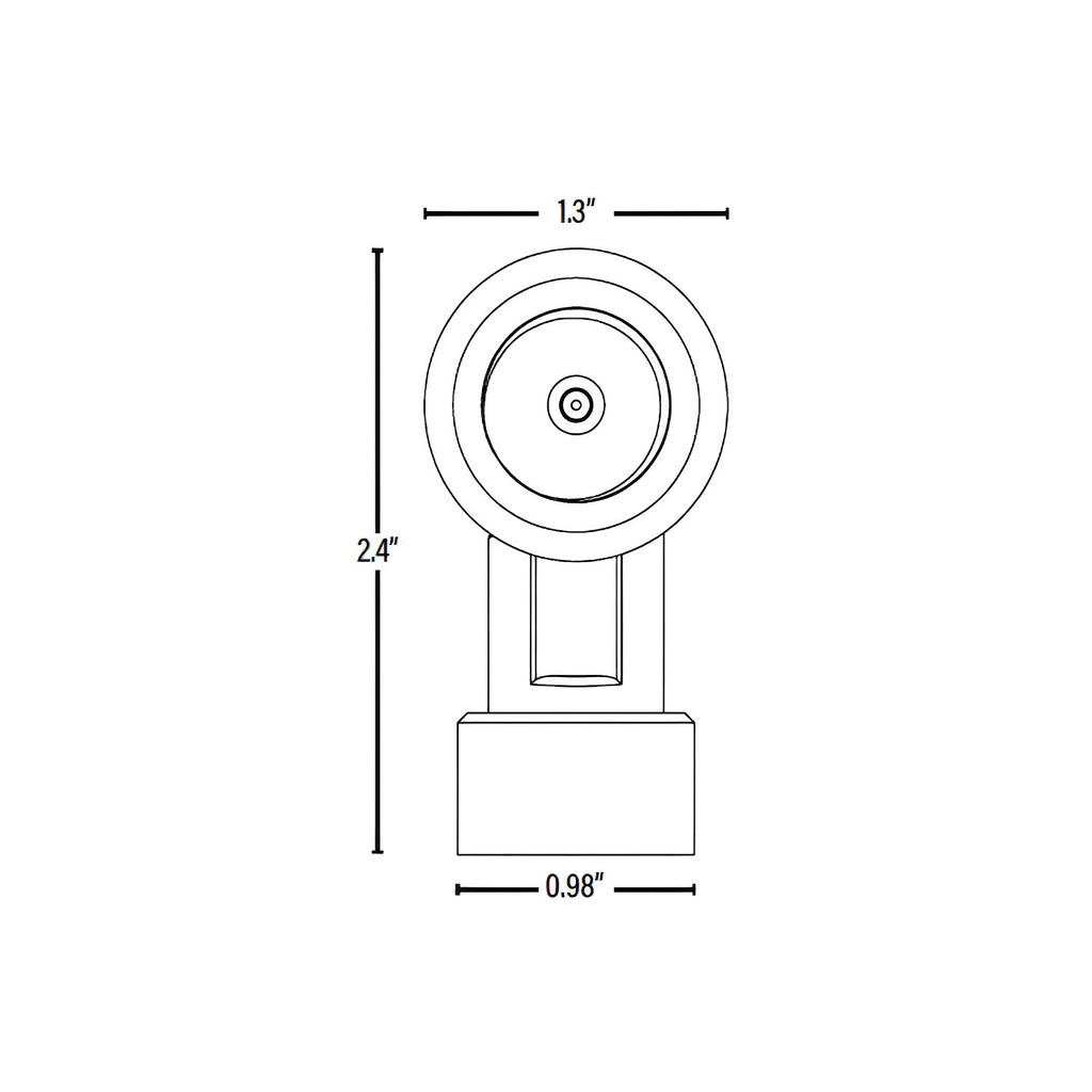 Bi-Level Microwave Motion & Daylight Sensor with Adjustable Swivel Quick Connect Socket