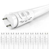 T8 LED Tubes, 4ft, Frosted, Type B, Selectable CCT,  Single /Double Ended 18W, 2200 Lumens