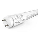 T8 LED Tubes, 4ft, Clear, Type B, Selectable CCT,  Single /Double Ended 18W, 2200 Lumens