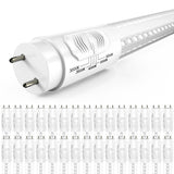 T8 LED Tubes, 4ft, Clear, Type B, Selectable CCT,  Single /Double Ended 18W, 2200 Lumens