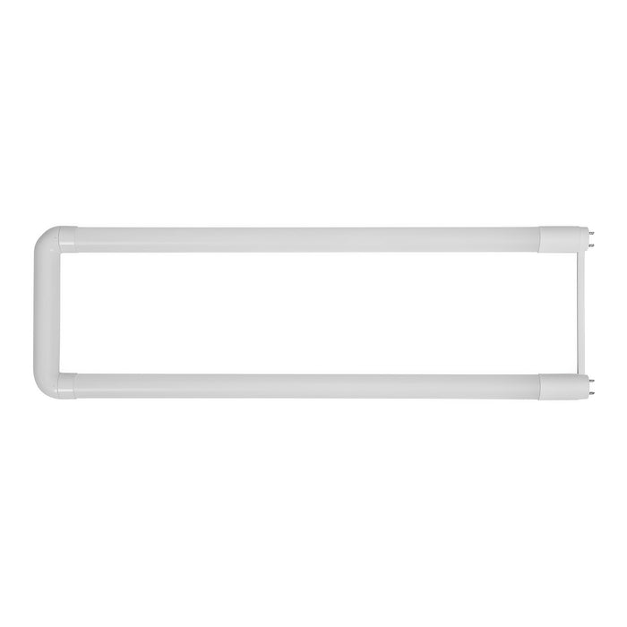 Image of T8 U-Bend LED Tube Light, 15 Watt, 1980 Lumens, 3500 4000 5000 Kelvin, Hybrid A+B Type, G13 Base, Traditional Fluorescent Light Tube Replacement