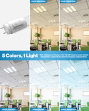 Select from various coior temperatures that fit the lighting mood you're looking for.