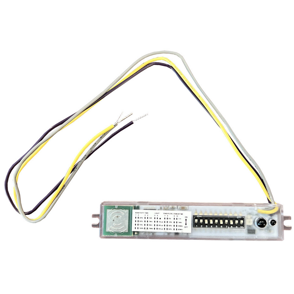 Bi-Level, Daylight Harvest Microwave Sensor for LED Vapor Tights