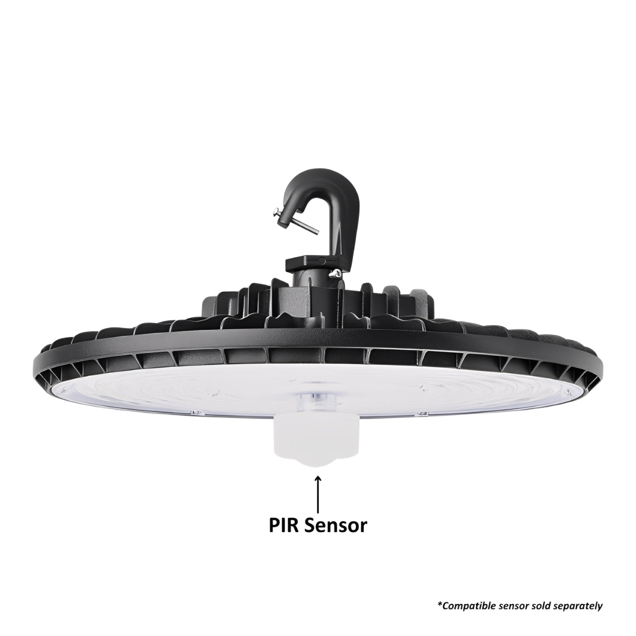 UFO High Bay LED Fixture, 100W/80W/60W/40W, Selectable CCT, 16000 Lumens