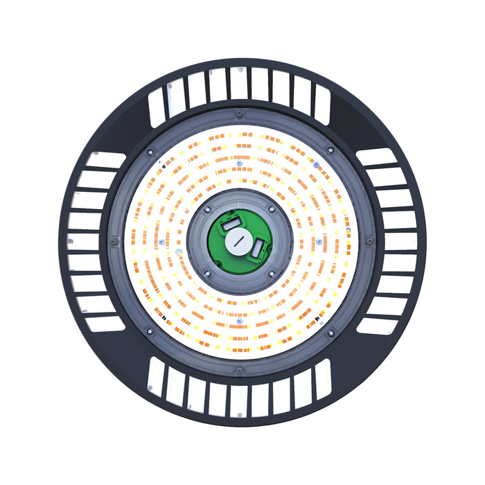 UFO High Bay LED Fixture, 150W/100W/80W, Whitney, 277-480V, Selectable Wattage & CCT, 21700 Lumens