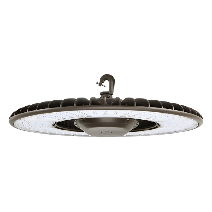 Image of UFO LED High Bay Light Fixture, 410W/330W/250W/160W, High Bay LED Light 72,000LM (189LM/W) 0-10V Dimmable, Hanging Hook, Safe Rope, UL & DLC Listed High Bay Light for Factory Warehouse Workshop