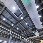 UFO High Bay LED Fixture, 410W/330W/250W/160W, Selectable Wattage, 72000 Lumens