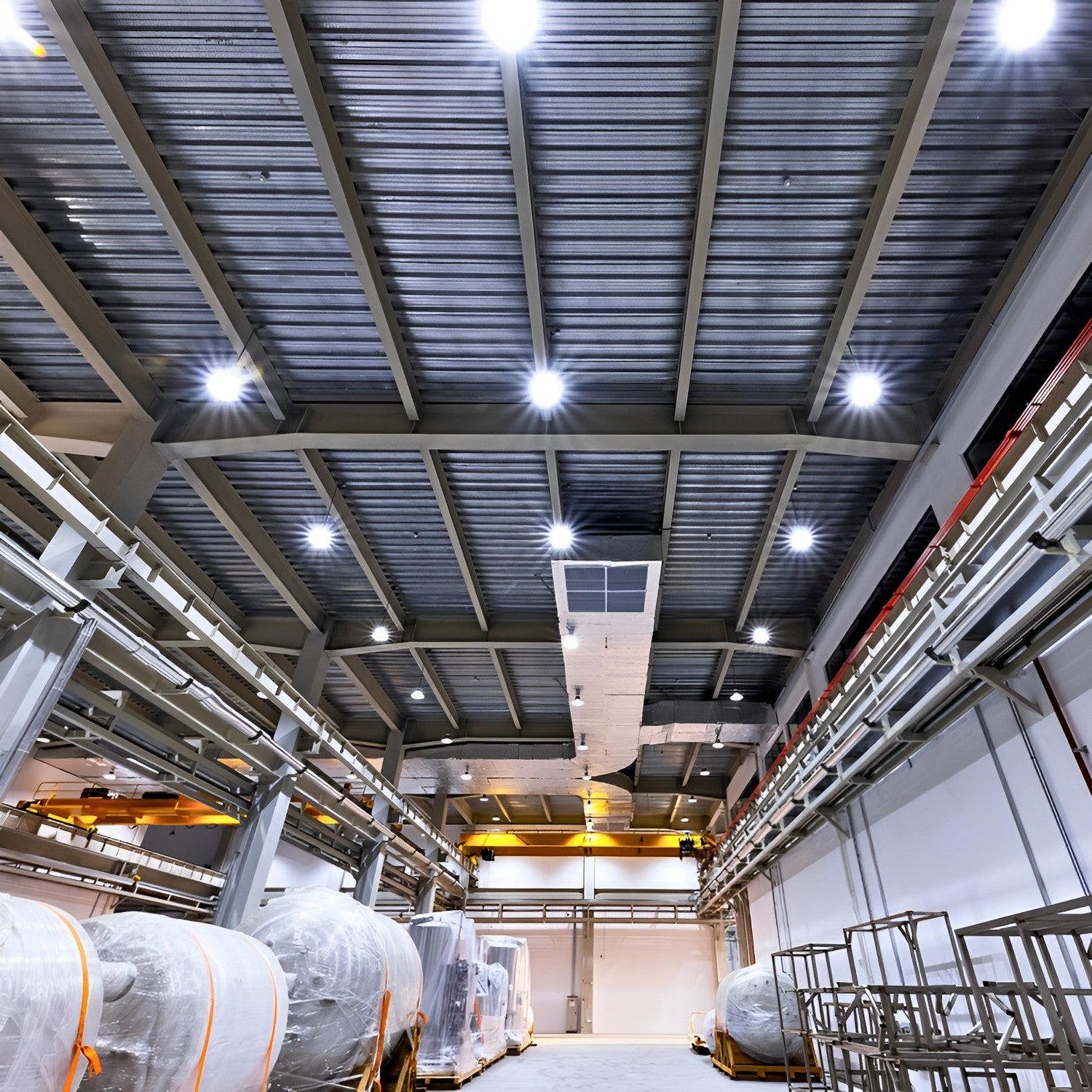 UFO High Bay LED Fixture, 410W/330W/250W/160W, Selectable Wattage, 72000 Lumens