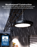 IP65 waterproof and shatterproof housing for reliable bright light in any weather. Designed for optimal heat dissipation to withstand extreme temperatures. Replaces outdated fixtures to improve energy efficiency and reduce maintenance.