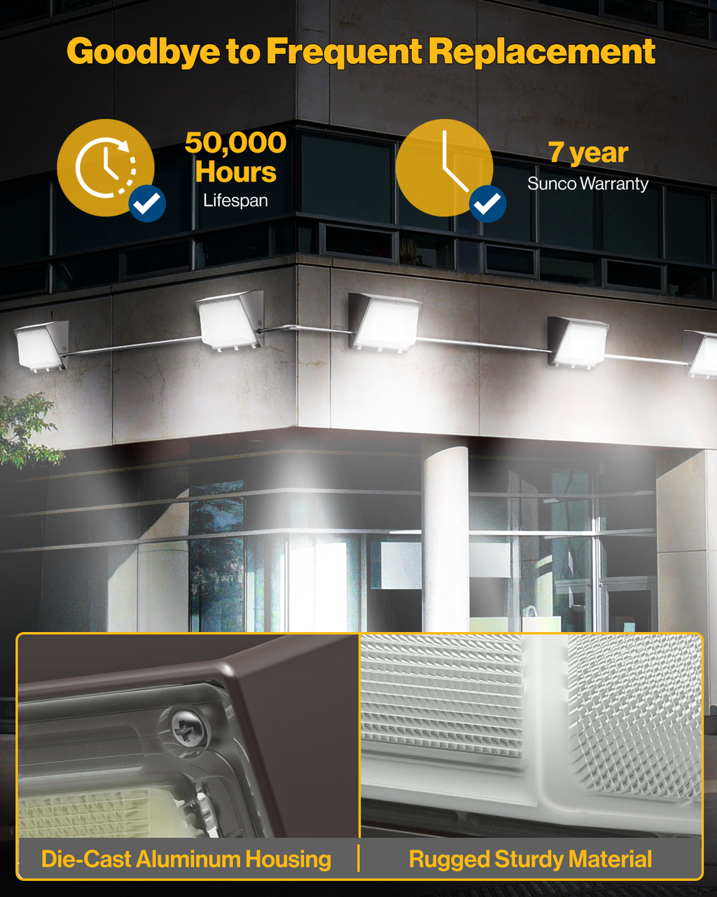 7-Year Warranty! Sunco is proudly based in the USA, offering quality products at affordable prices backed by industry-leading warranties and knowledgeable support specialists.