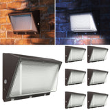 LED Semi Cutoff Wall Pack, Dusk-to-Dawn, 80W, 11500 Lumens