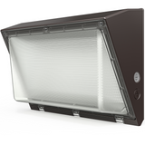 LED Semi Cutoff Wall Pack, Dusk-to-Dawn, 80W, 11500 Lumens